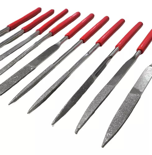 Juego limas diamantadas matricero relojero cerrajero x 10 2993 Wembley