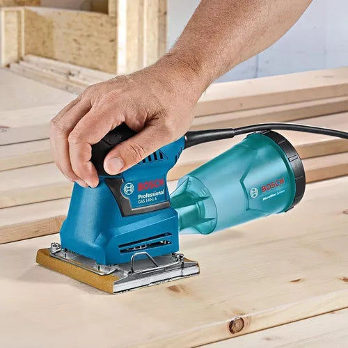 Lijadora orbital 180W + Lijas GSS 140-1 A Bosch