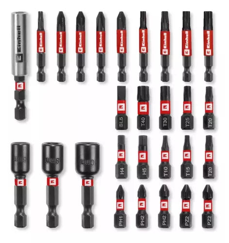 SET JUEGO DE PUNTAS DE IMPACTO 28 PIEZAS – KWB (BY EINHELL)