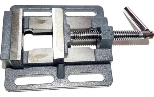 Morsa plana 3'' - 75mm para taladro agujereador Bremen 2490