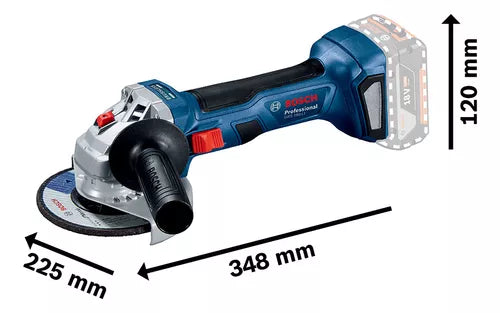 Amoladora angular inalámbrico 18v s/batería GWS 18V-10PC Bosch