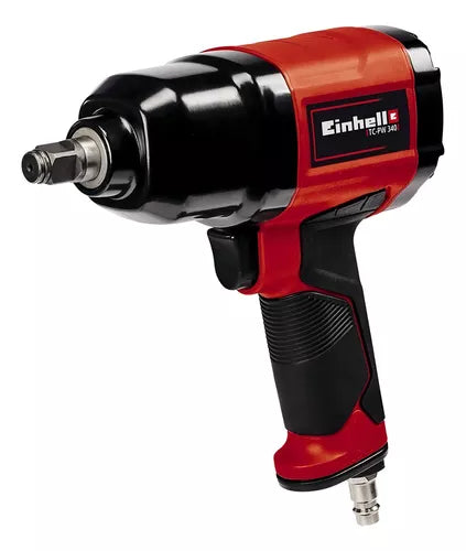 Llave pistola impacto neumatica 1/2" y tubos maletin TC-PW 340 Einhell