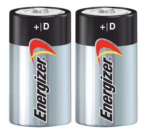 2 Pilas D Grande Energizer Max E95 Alcalina