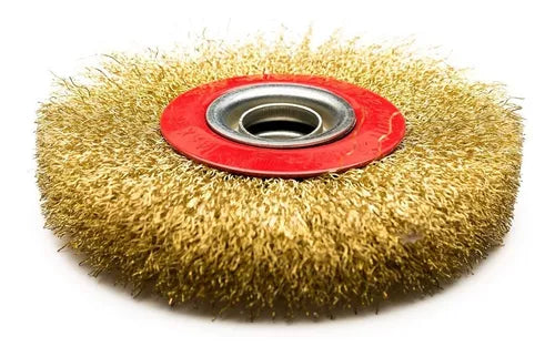 Cepillo circular rizado amoladora de banco 5" Bremen 3250