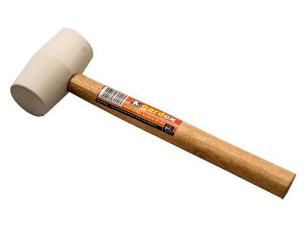 Maza Goma Gardex Blanca 225 Gr 40mm