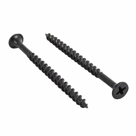 Tornillo bis grueso negro drywall 8 x 2 1/2" FIXO