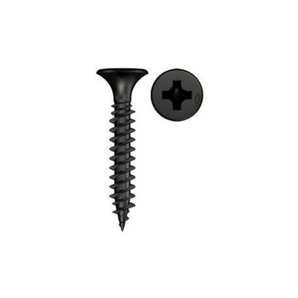 Tornillo autoperforante rosca fina cabeza trompeta punta aguja 6 x 1 -1/2 1000 unidades Bremen