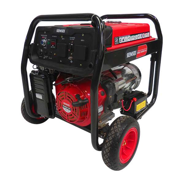 Generador naftero portátil 8KVA 12HP MGE9000AE SENSEI