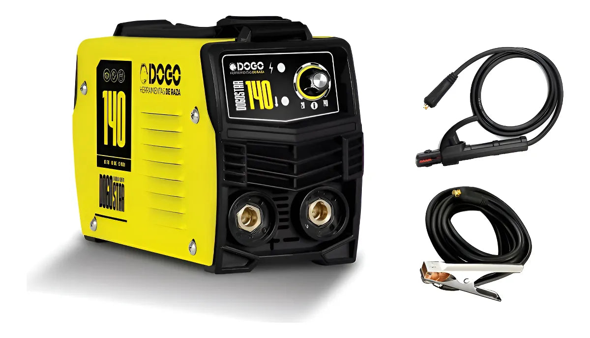 Soldadora Inverter 140 Amp Mma Igbt Dogostar Dogo Profesion Color Amarillo