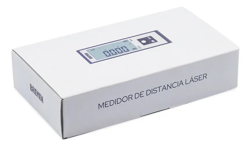 Medidor Laser Distancia 50 Mts Recargable Bremen 8265