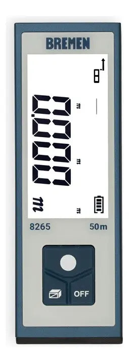 Medidor Laser Distancia 50 Mts Recargable Bremen 8265