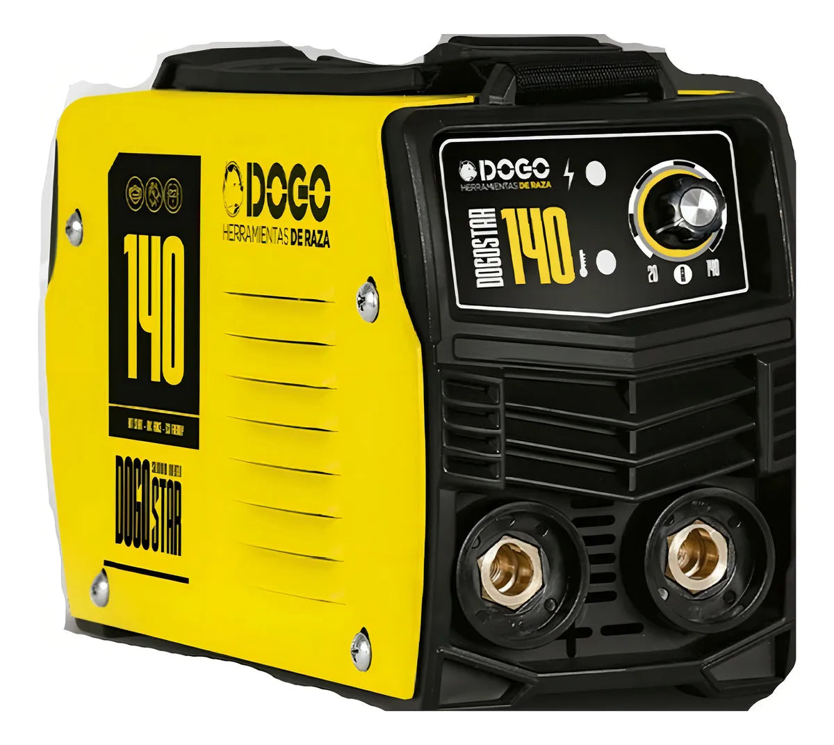 Soldadora Inverter 140 Amp Mma Igbt Dogostar Dogo Profesion Color Amarillo