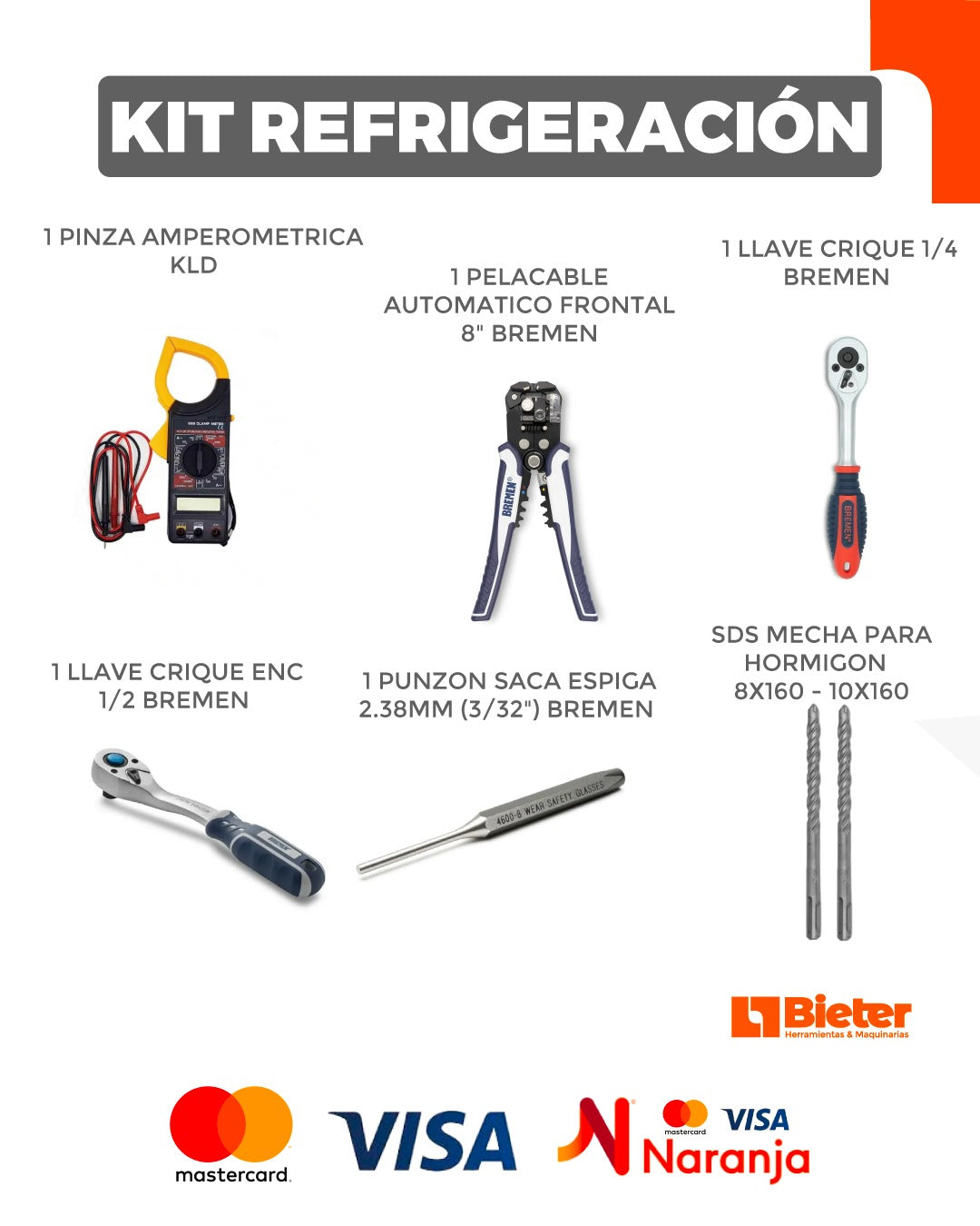Kit Refrigeración